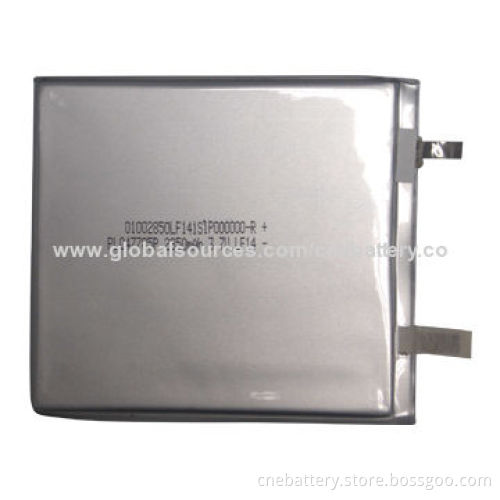 3.7V Voltage, 2,850mAh Capacity Primary Battery for Electronic Watches, Tester, PSP, POS, Solar Lamp